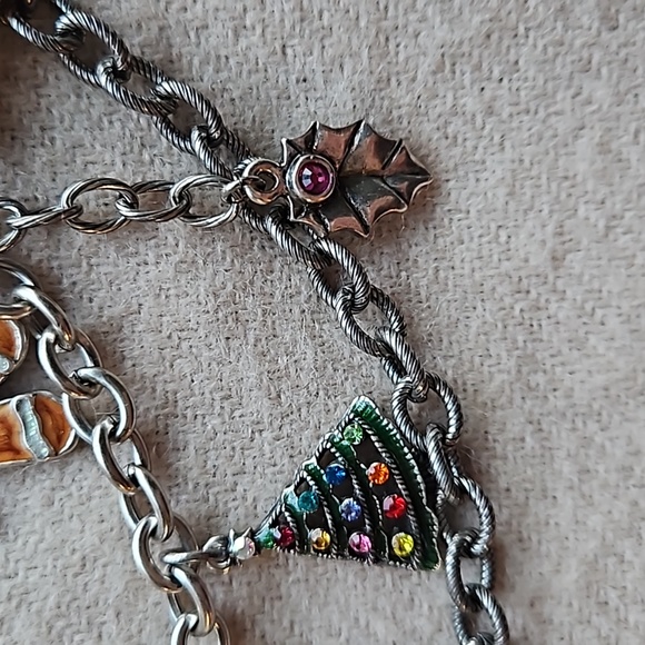 Kirks Folly | Vintage Christmas Charm Necklace - Picture 8 of 14